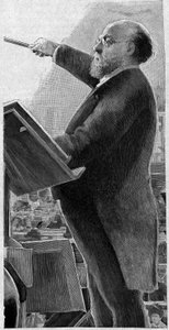 Charles Lamoureux (1834-1899), französischer Geiger, erster Dirigent der Pariser Oper von French School