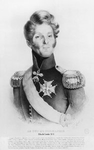Charles de Bourbon, Herzog der Normandie, oder Baron Richemont, Thronprätendent von Frankreich als König Ludwig XVII., ca. 1831-35 von French School