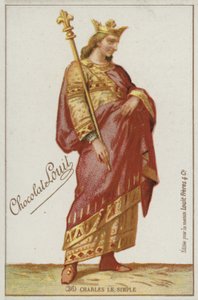 Karl der Einfältige von French School