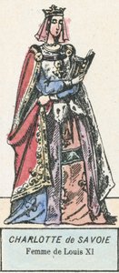 Charlotte von Savoyen, Frau von Ludwig XI. von French School