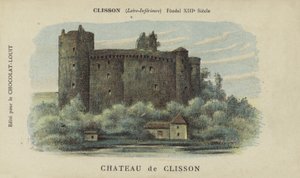 Schloss Clisson, Clisson, Loire-Inferieure von French School