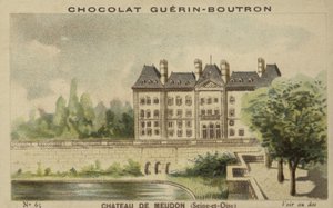 Schloss Meudon, Seine-et-Oise von French School