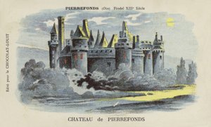Schloss Pierrefonds, Pierrefonds, Oise von French School