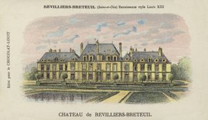 Schloss Revilliers-Breteuil, Revilliers-Breteuil, Seine-et-Oise von French School