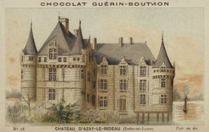 Schloss Azay-le-Rideau, Indre-et-Loire von French School