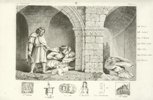 Childebert I., Frankenkönig von Paris von French School