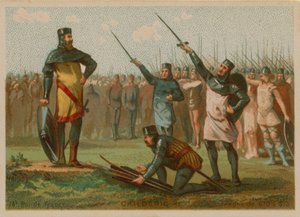 Childerich II., König von Frankreich (ca. 653-675) von French School