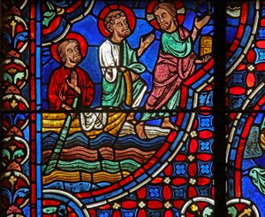 Christus - geht auf dem Wasser