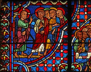 Christus mit Jüngern