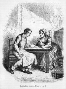Christophe und die dicke Sylvie, Illustration aus 