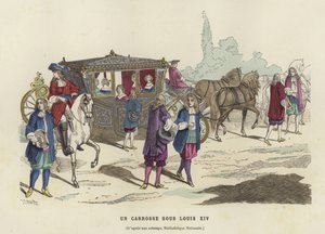Kutsche, Zeit von Ludwig XIV. von Frankreich