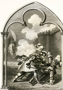 Kampf des Viscount de Turenne und des Chevalier d