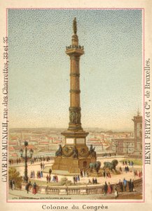 Kongresssäule, Brüssel von French School