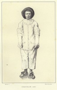 Coquelin cadet, französischer Schauspieler von French School