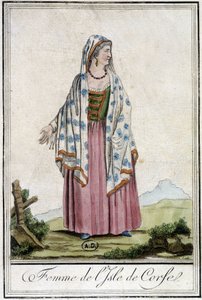 Korsische Frau