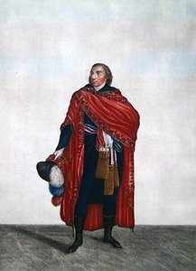 Kostüm eines Volksvertreters während der Direktorialzeit, ca. 1797 von French School