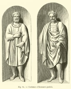 Kostüme gallischer Männer von French School