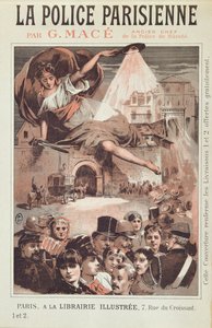 Titel von La Police Parisienne von G. Mace, ehemaliger Leiter der Pariser Surete von French School