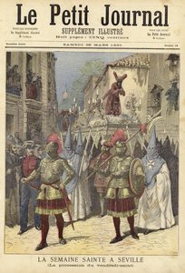 Titelblatt von Le Petit Journal, 28. März 1891 von French School