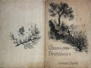 Umschlag der Partitur von 