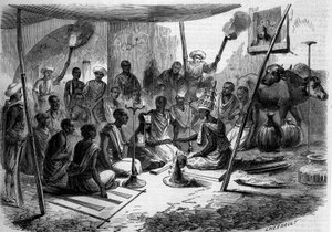 Brauch in Indien - Hochzeit: häusliche Zeremonie einer Hochzeit