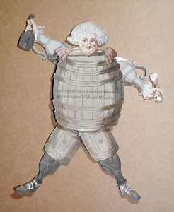 Ausschnitt von Louis Riqueti (1754-95) Vicomte de Mirabeau, ca. 1790 von French School