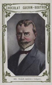 Danef, bulgarischer Minister von French School