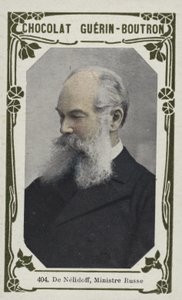 De Nelidoff, russischer Minister von French School
