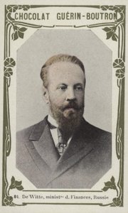 Witte, Finanzminister von Russland von French School