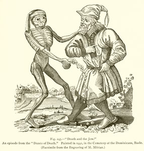 Der Tod und der Jude von French School