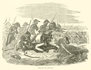 Tod von Desaix (Stich) von French School