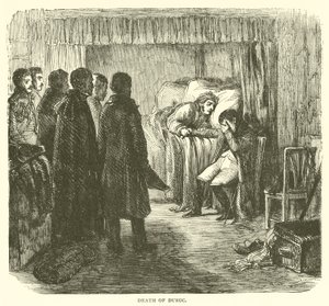 Der Tod von Duroc (Gravur) von French School