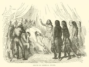 Tod von General Hoche (Gravur)