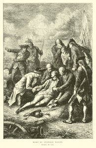 Tod von General Wolfe, 1759 von French School