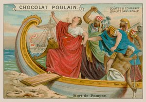 Tod des Pompeius (106-48 v. Chr.) von French School