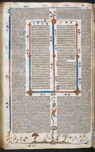 Dekretalen von Gregor IX. mit Glossen von Bernard von Parma (die 