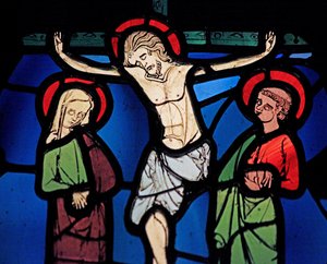 Darstellung der Kreuzigung, aus der Ste Chapelle