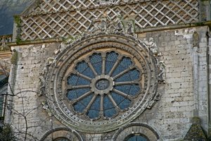 Das Rad der Fortuna an der Nordfassade