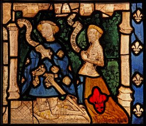 Zwei Türen, ursprünglich aus der Kirche von Betton, Bretagne