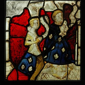 Zwei Türen, ursprünglich aus der Kirche von Betton, Bretagne von French School