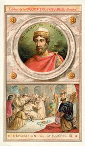 Absetzung von Childerich III., 752 von French School