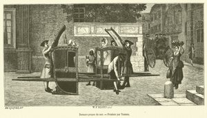 Letzte Gespräche des Abends von French School