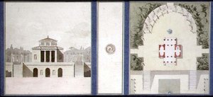 Entwurf für ein Denkmal, ca. 1825 von French School