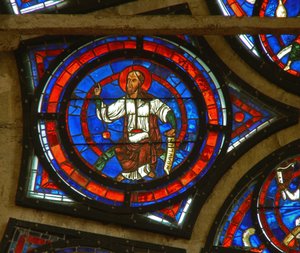 Detail des Ostrosenfensters: St. Paul von French School