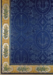 Detail eines Wandteppichs, aus der Maison Grand Freres, Lyon