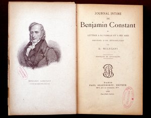Tagebuch von Benjamin Finstnt. Ausgabe von 1895