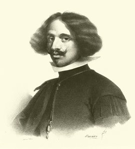 Diego Rodriguez de Silva y Velazquez, Porträt von French School