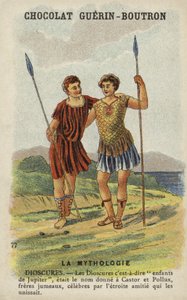 Dioskuren, d.h. Kastor und Pollux von French School