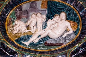 Schale: Allegorie der Fruchtbarkeit, spätes 16. - frühes 17. Jahrhundert von French School