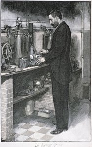 Dr. Pierre Emile Roux (1853-1933) aus La Revue Illustré, 1. Oktober 1894 von French School